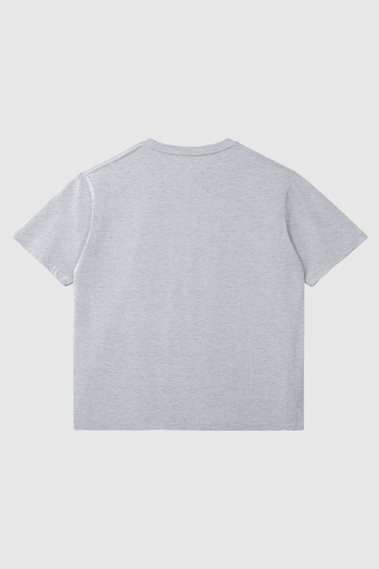wasteland t-shirt – Rückansicht – Medium Heather Gray