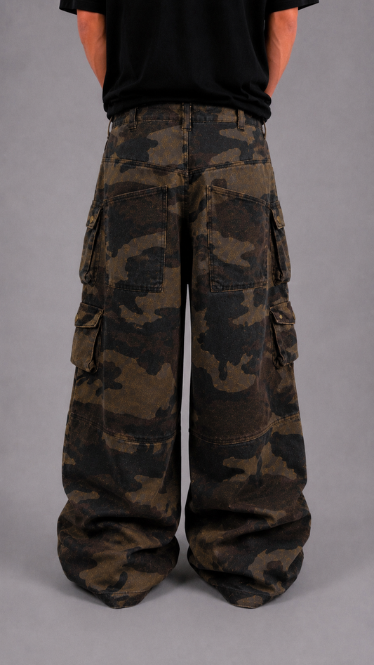AW25 B*NDESWEHR | Camouflage Cargo Hosen