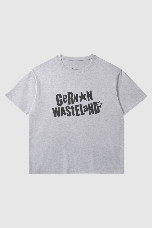 wasteland t-shirt – Vorderansicht – Medium Heather Gray