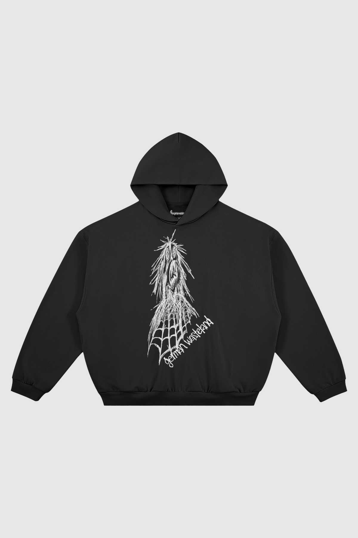 veil hoodie – Vorderansicht – Black