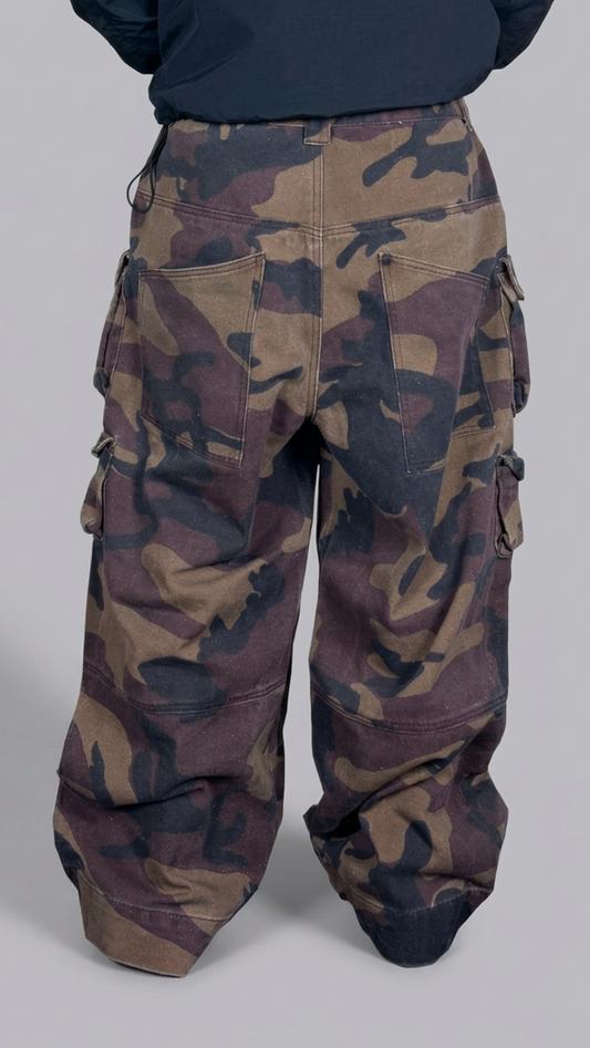AW25 B*NDESWEHR | Camouflage Cargo Pants
