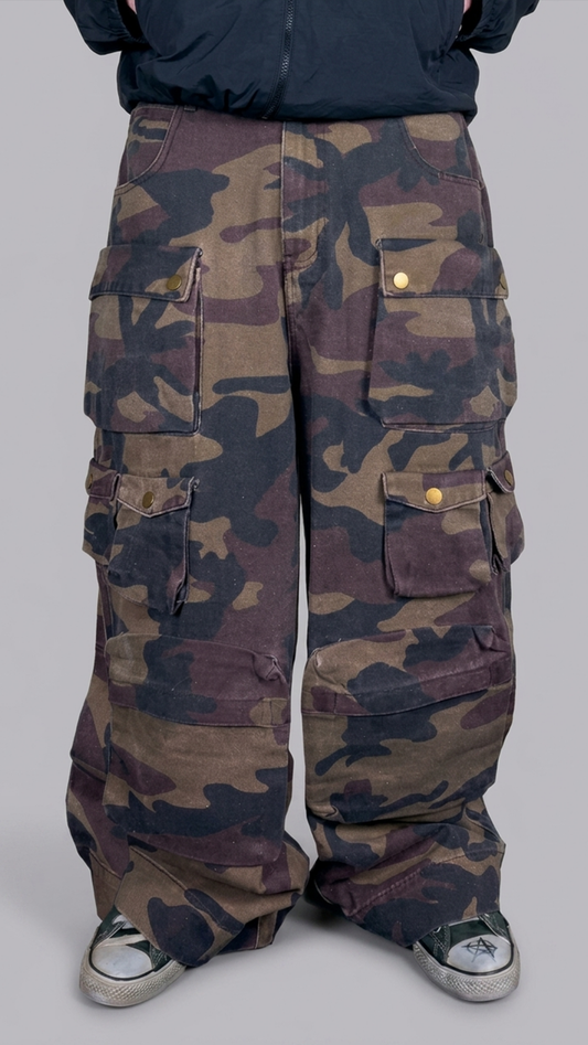 AW25 B*NDESWEHR | Camouflage Cargo Pants