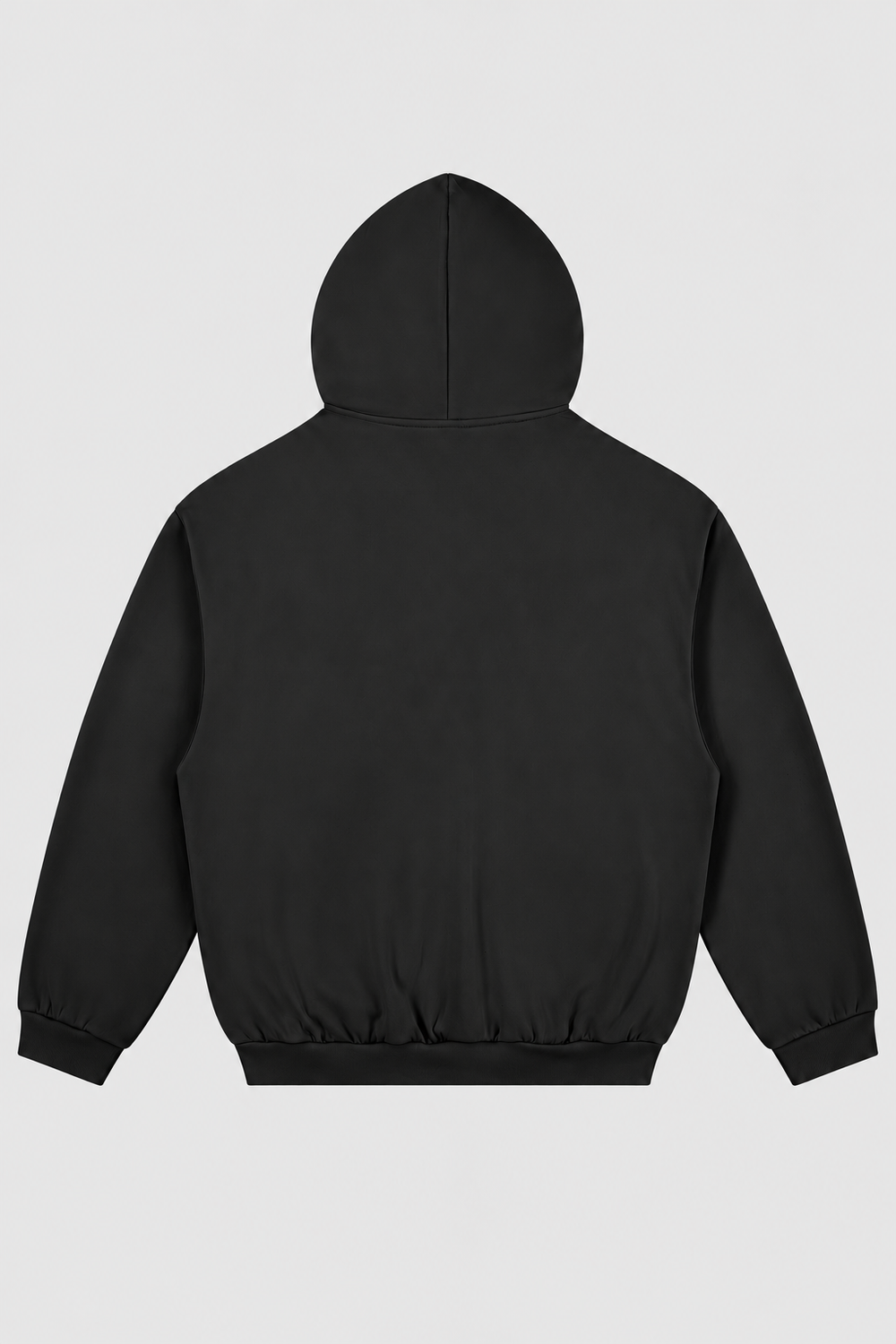 acid hoodie – Rückansicht – Black