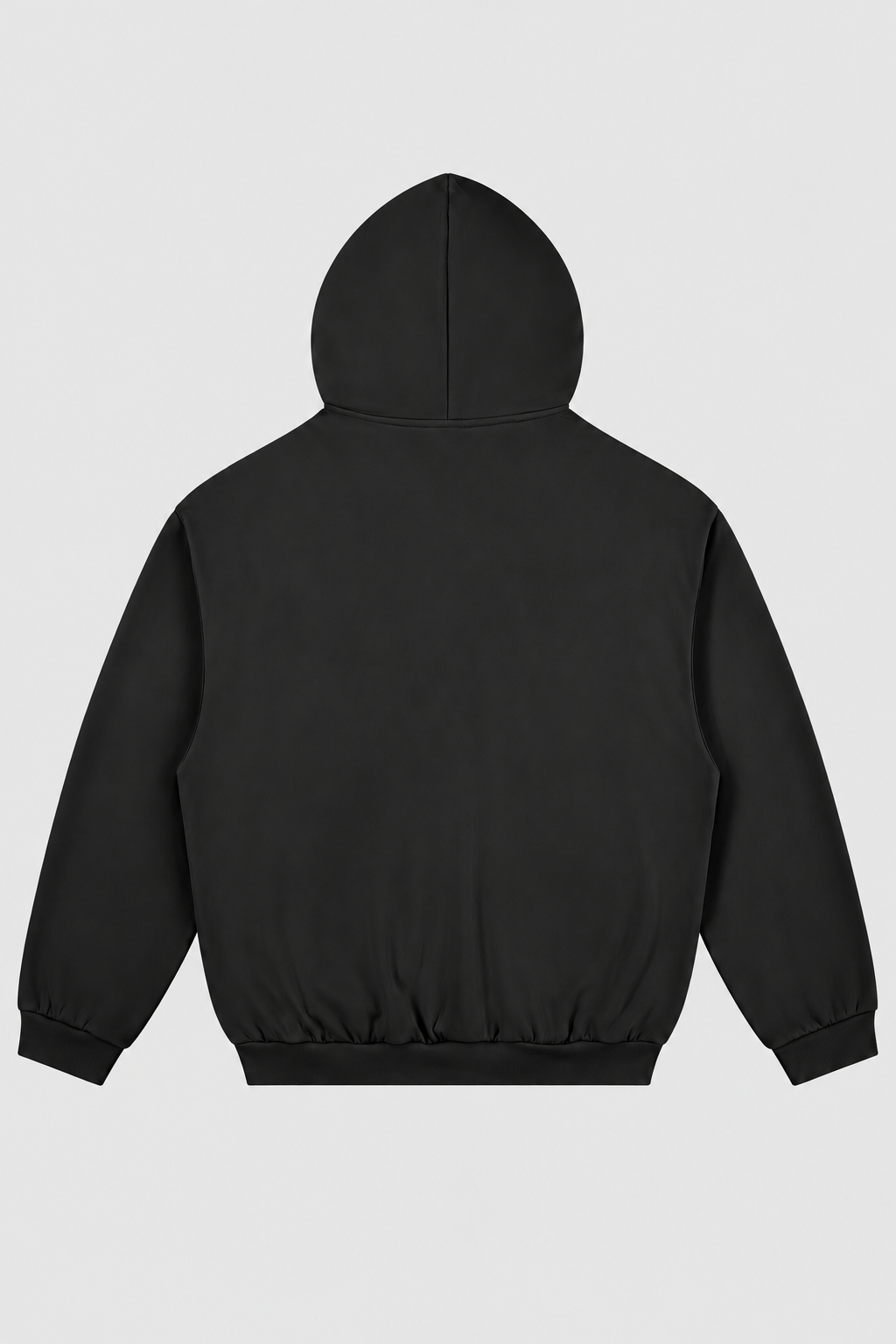 acid hoodie – Rückansicht – Black