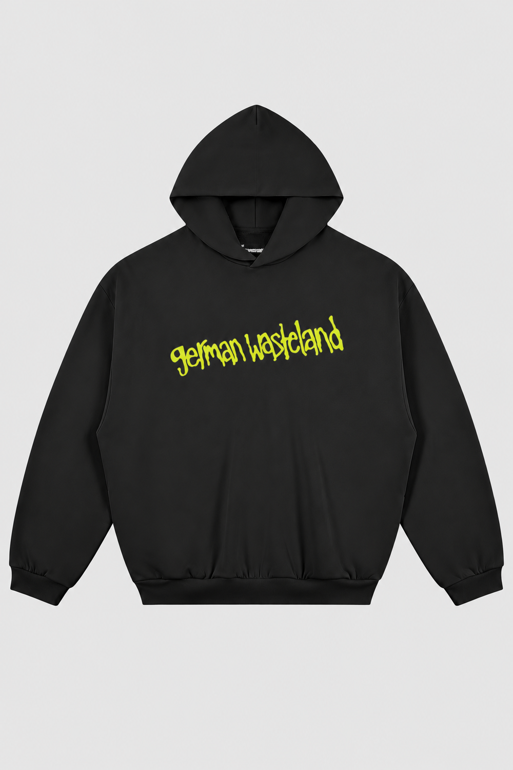 acid hoodie – Vorderansicht – Black