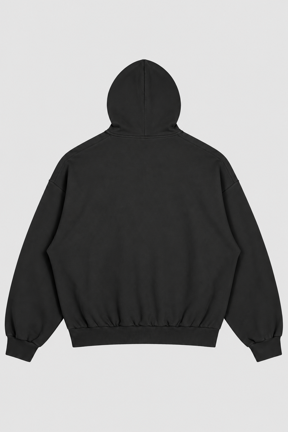 banned in de hoodie – Rückansicht – Black