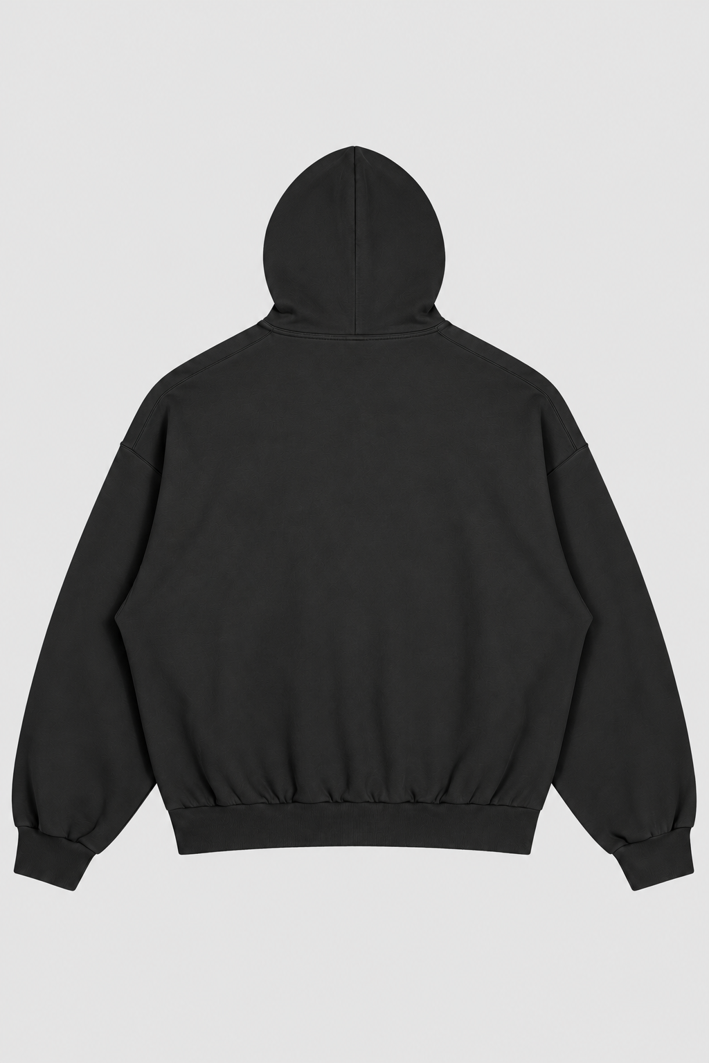 banned in de hoodie – Rückansicht – Black
