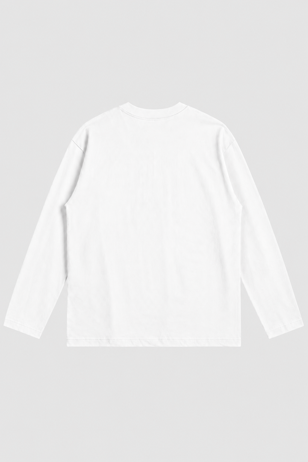 distraction longsleeve – Rückansicht – White