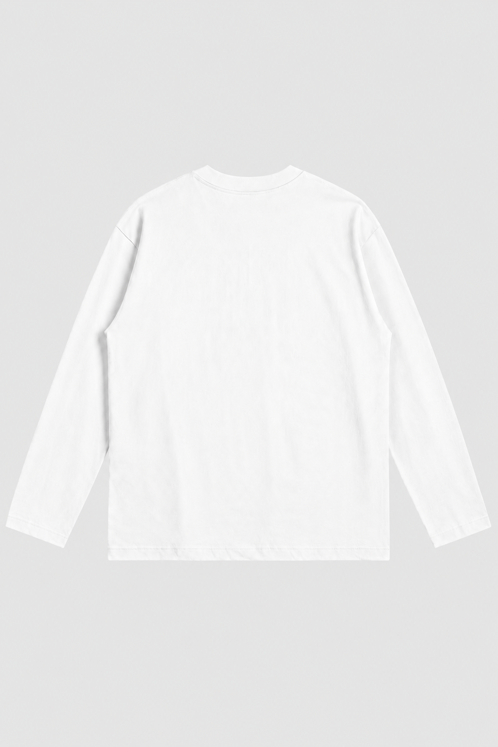 distraction longsleeve – Rückansicht – White