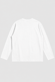 distraction longsleeve – Rückansicht – White