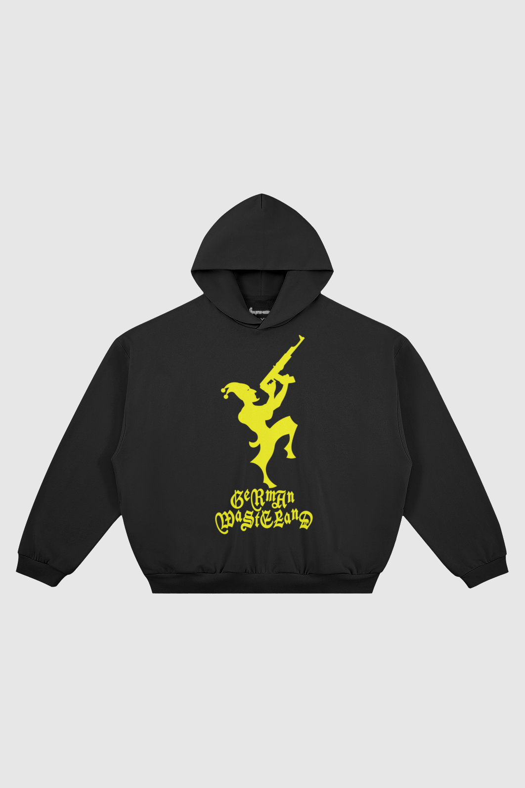 narr hoodie – Vorderansicht – Black
