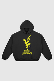 narr hoodie – Vorderansicht – Black