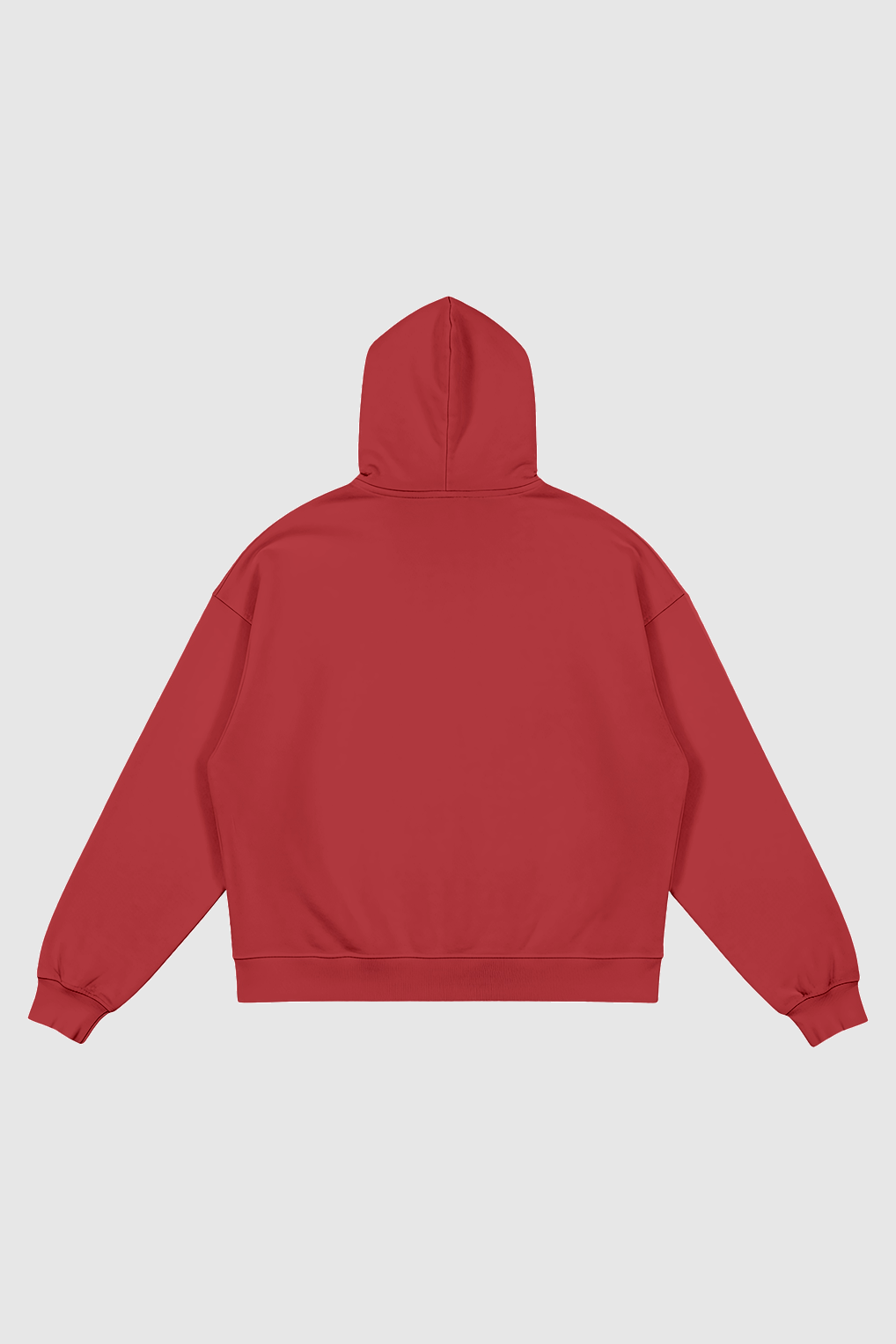 out of 2 hoodie – Rückansicht – Red