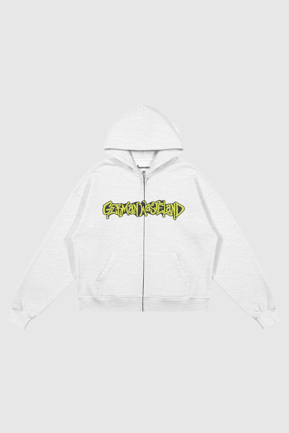 out of 2 hoodie – Vorderansicht – Light Gray