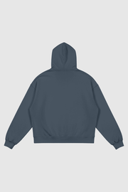 out of 2 hoodie – Rückansicht – Grey Blue