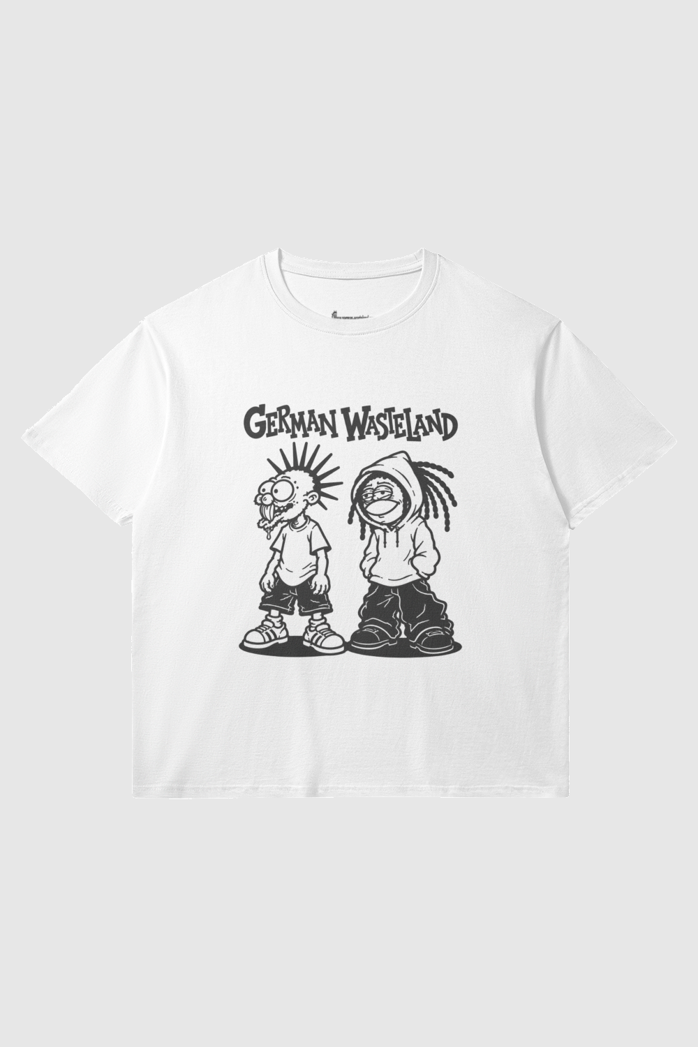 junks tshirt – Vorderansicht – White