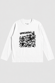 distraction longsleeve – Vorderansicht – White