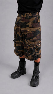 AW25 B*NDESWEHR | Camouflage Cargo Shorts