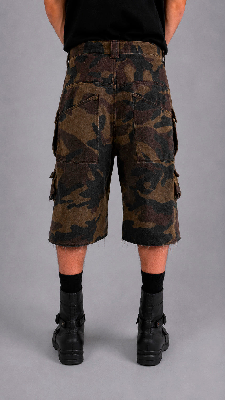 AW25 B*NDESWEHR | Camouflage Cargo Shorts
