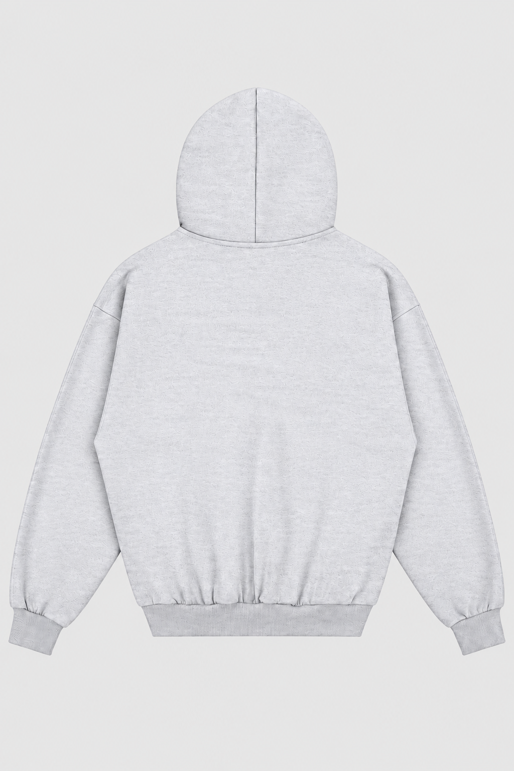 sigil zip hoodie – Rückansicht – Light Gray