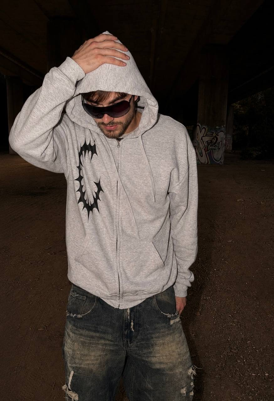 Sigil Zip-Up Hoodie look 2